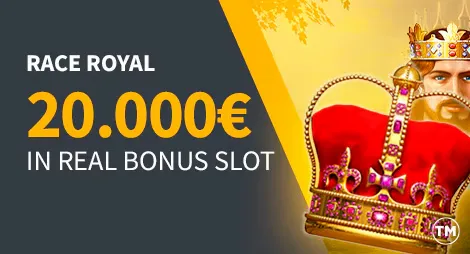 Race Royal – 20.000€ in Real Bonus Slot
